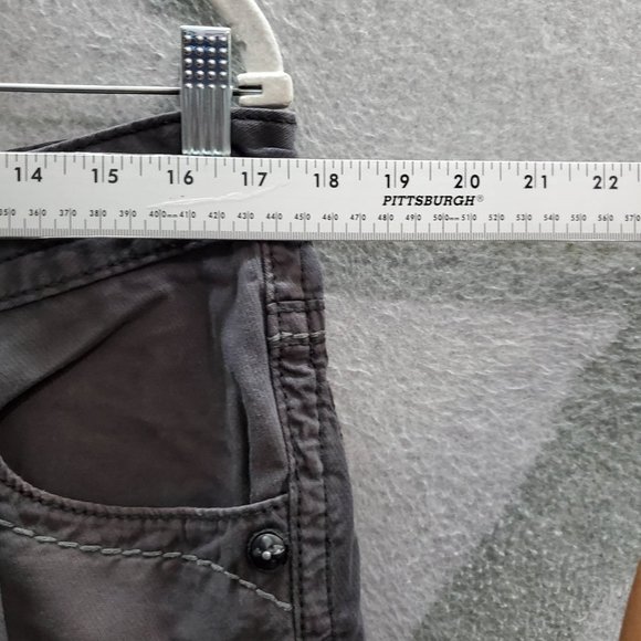 Rock Revival Men Jeans 32 Gray Straight Mid Rise READ - Picture 4 of 14